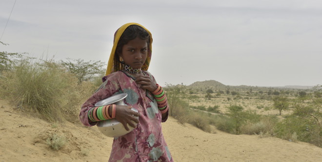 Solar water wells in a school and mosque